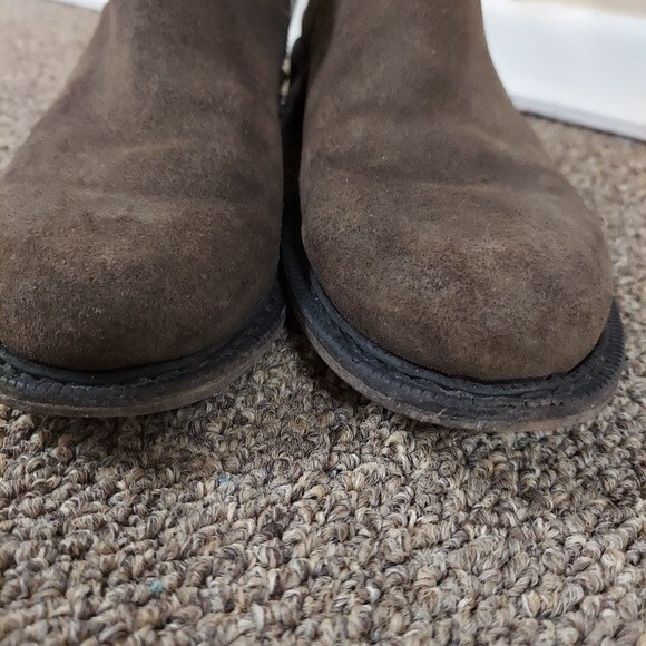 Rag & Bone Shearling Lined Ashford Moto Boots Sz 10 - Picture 10 of 12